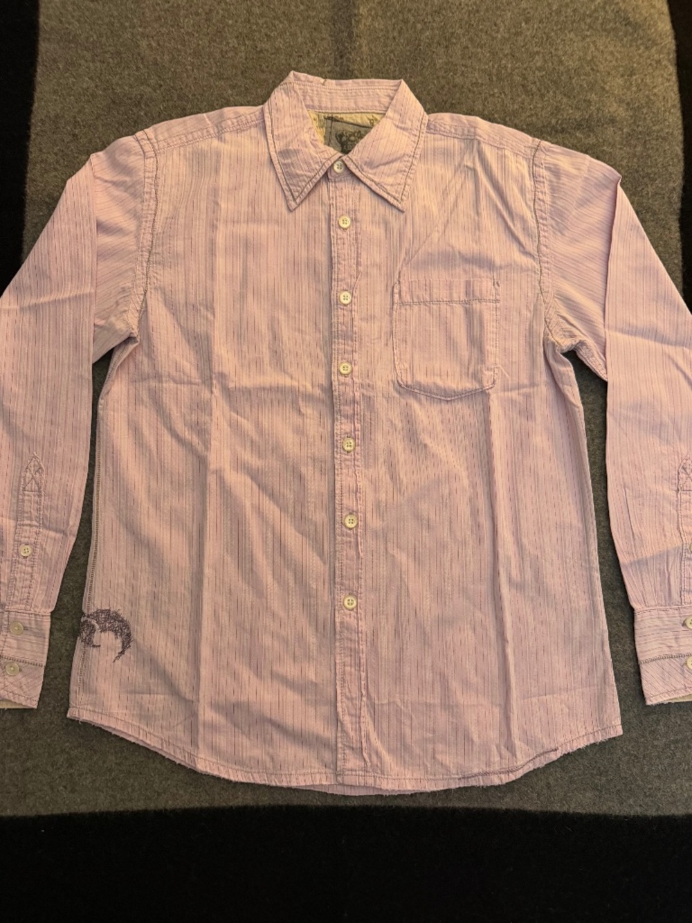 Z-BRAND Scorpion Glitter Thread L/S Shirt MEDIUM